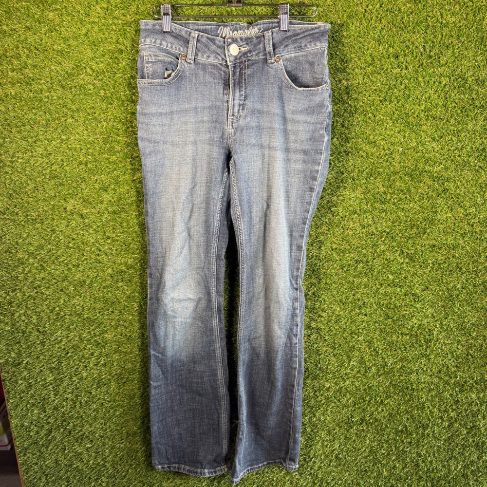 Wrangler Womens Denim Jeans Size 5x32 Medium Wash Boot Cut Casual